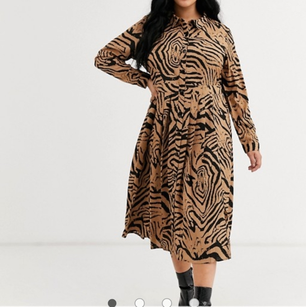 Animal print Asos dress